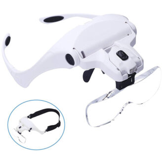 Μεγεθυντικός Κεφαλής με 2 Led Φως και 5 Μεγεθύνσεις