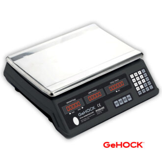 Ψηφιακή Επιτραπέζια Ζυγαριά έως 40kg Μαύρη GeHOCK