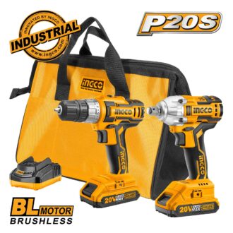 Σετ 2 τεμ Επαγγελματικά Εργαλεία Μπαταρίας 20V Li-Ion 2007