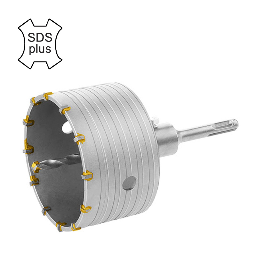 HCB1001-1.jpg Διαμαντοκορώνα Μπετού 100mm Sds-Plus - Image 1