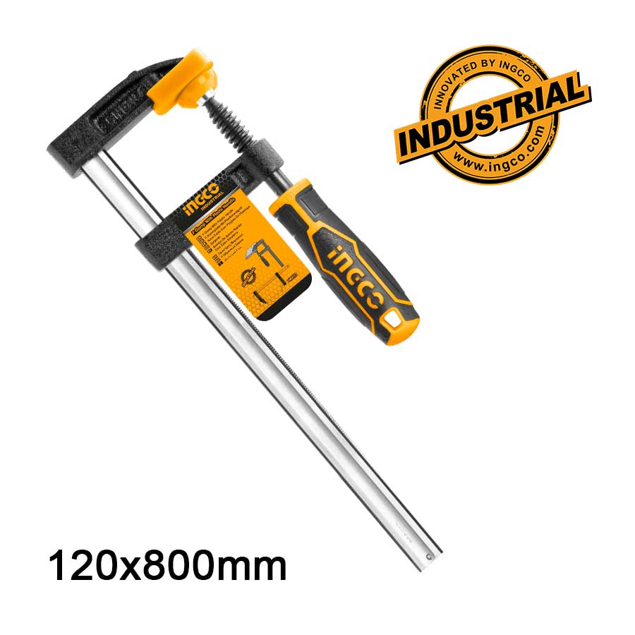 HFC021203-1.jpg Επαγγελματικός Σφιγκτήρας Μαραγκών Βαρέος Τύπου 120x800mm - Image 1