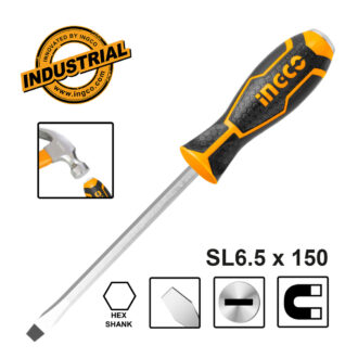 Επαγγελματικό Κατσαβίδι Ίσιο Χτυπητό SL6.5x150 mm