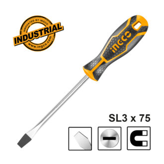 Επαγγελματικό Κατσαβίδι Ίσιο SL3x75mm