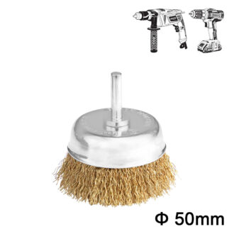 Συρματόβουρτσα με Άξονα για Δράπανο