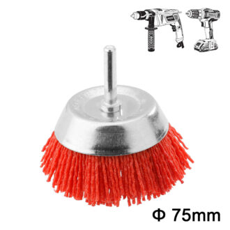 Nylon Βούρτσα με Άξονα για Δράπανο