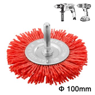 Nylon Βούρτσα με Άξονα για Δράπανο