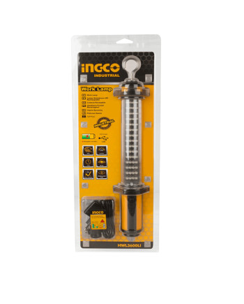 HWL3600LI-350x435 Επαναφορτιζόμενη Λάμπα Εργασίας // INGCO - Image 1