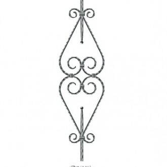 Σφυρήλατο Στοιχείο ΒΝ045 80cm // BILDA