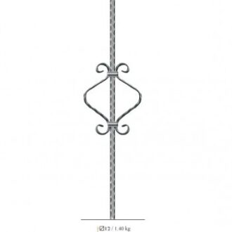 Σφυρήλατο Στοιχείο ΒΝ055 80cm // BILDA