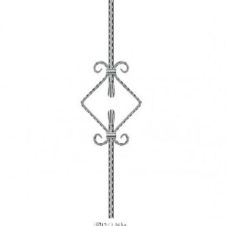 Σφυρήλατο Στοιχείο ΒΝ060 80cm // BILDA