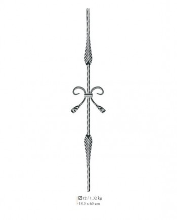 ΒΝ077-350x435 Σφυρήλατο Στοιχείο ΒΝ077 80cm // BILDA - Image 1