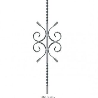 Σφυρήλατο Στοιχείο ΒΝ088 80cm // BILDA