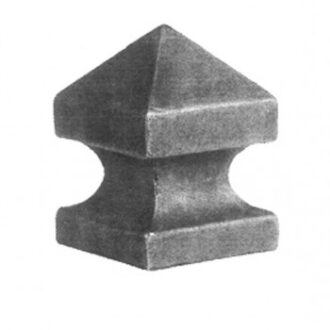 Πυραμίδα Χυτή Χωνευτή 80×80 // BILDA