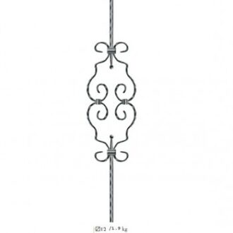 Σφυρήλατο Στοιχείο ΒΝ112 80cm // BILDA