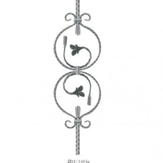 Σφυρήλατο Στοιχείο ΒΝ125 80cm // BILDA