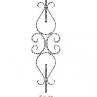 Σφυρήλατο Στοιχείο ΒΝ127 80cm // BILDA