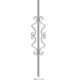 Σφυρήλατο Στοιχείο ΒΝ139 80cm // BILDA