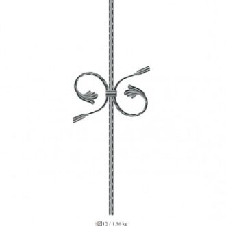 Σφυρήλατο Στοιχείο ΒΝ177 80cm // BILDA