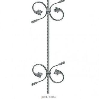 Σφυρήλατο Στοιχείο ΒΝ178 80cm // BILDA