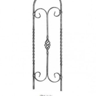 Σφυρήλατο Στοιχείο ΒΝ191 80cm // BILDA