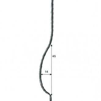 Σφυρήλατη Κοιλιά ΒΝ2007 80cm // BILDA