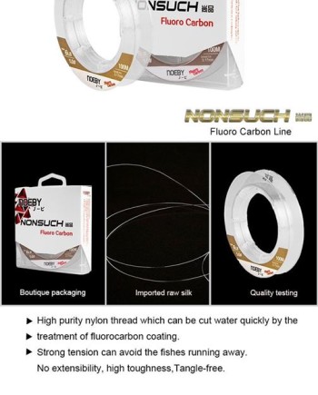 48910592_936677059859635_8111717209388089344_o-350x435 MIZINEZA «FLUOROCARBON 100%» NONSUCH NOEBY 0.26MM 150M - Image 1