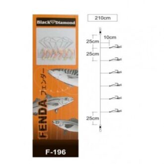 Τσαπαρί “FENDA F-196” 6 Αγκίστρια // BLACK DIAMOND