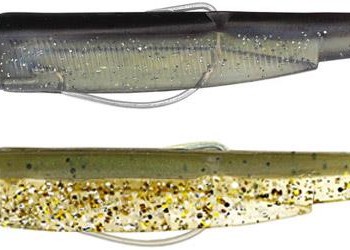 FIISH-350x250 FIIISH BLACK MINNOW NO.2 DOUBLE COMBO 10G – KHAKI GLITTER & SEXY BROWN - Image 1