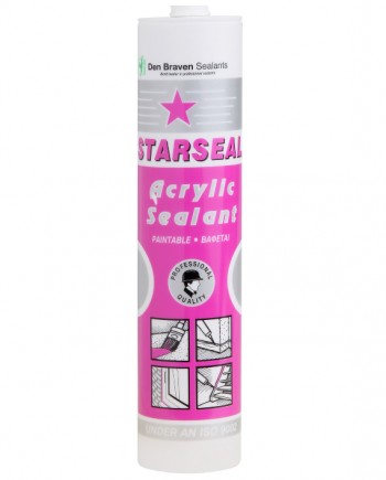 STARSEAL-ACRYLIC-350x435 Ακρυλικός Στόκος Λευκός StarAcryl 280ml // Den Braven - Image 1