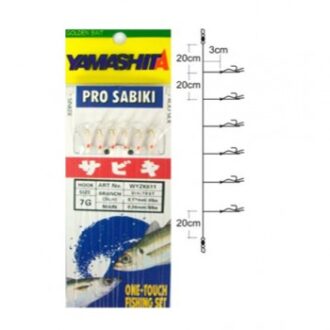 Τσαπαρί “WYZK-611” 6 Αγκίστρια // YAMASHITA
