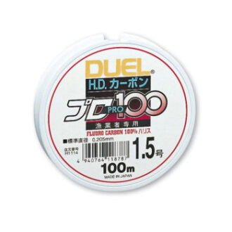 Μισινέζα Fluorocarbon 100% “HD CARBON PRO” 0.22mm // DUEL