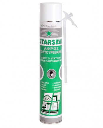 ΑΦΡΟΣ-STARSEAL-350x435 Αφρός Πολυουρεθάνης Χειρός StarFoam B3 700ml // Den Braven - Image 1