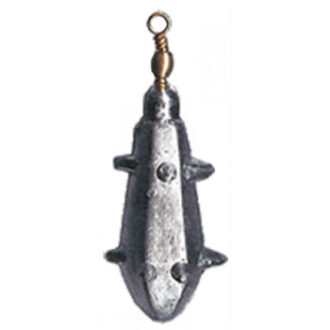 Βαρίδια Surfcasting Με Στριφτάρι ΗΦΑΙΣΤΟΣ // 70gr